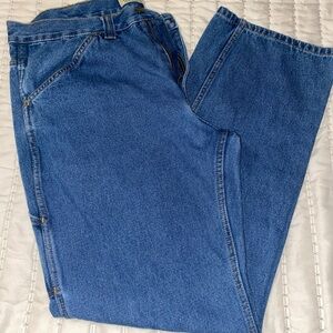 Blue Mountain Men's Work Jeans 38x34 Classic Denim